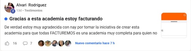 Testimonio de Alvari Rodríguez facturando con IDA